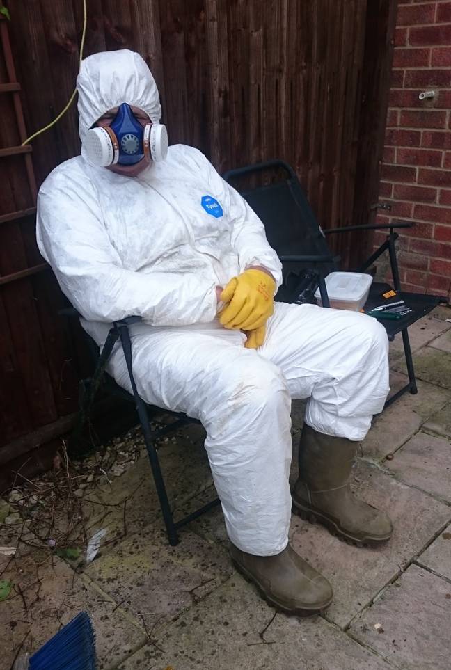 'Tenants From Hell' Left Landlord Having To Wear Hazmat Suit To Clean Property