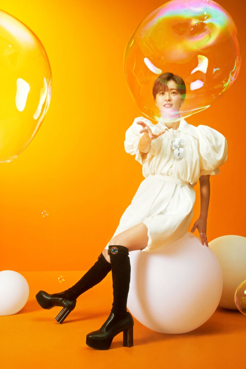 South Korean actress Jung Yu-mi goes into action mode in her latest series