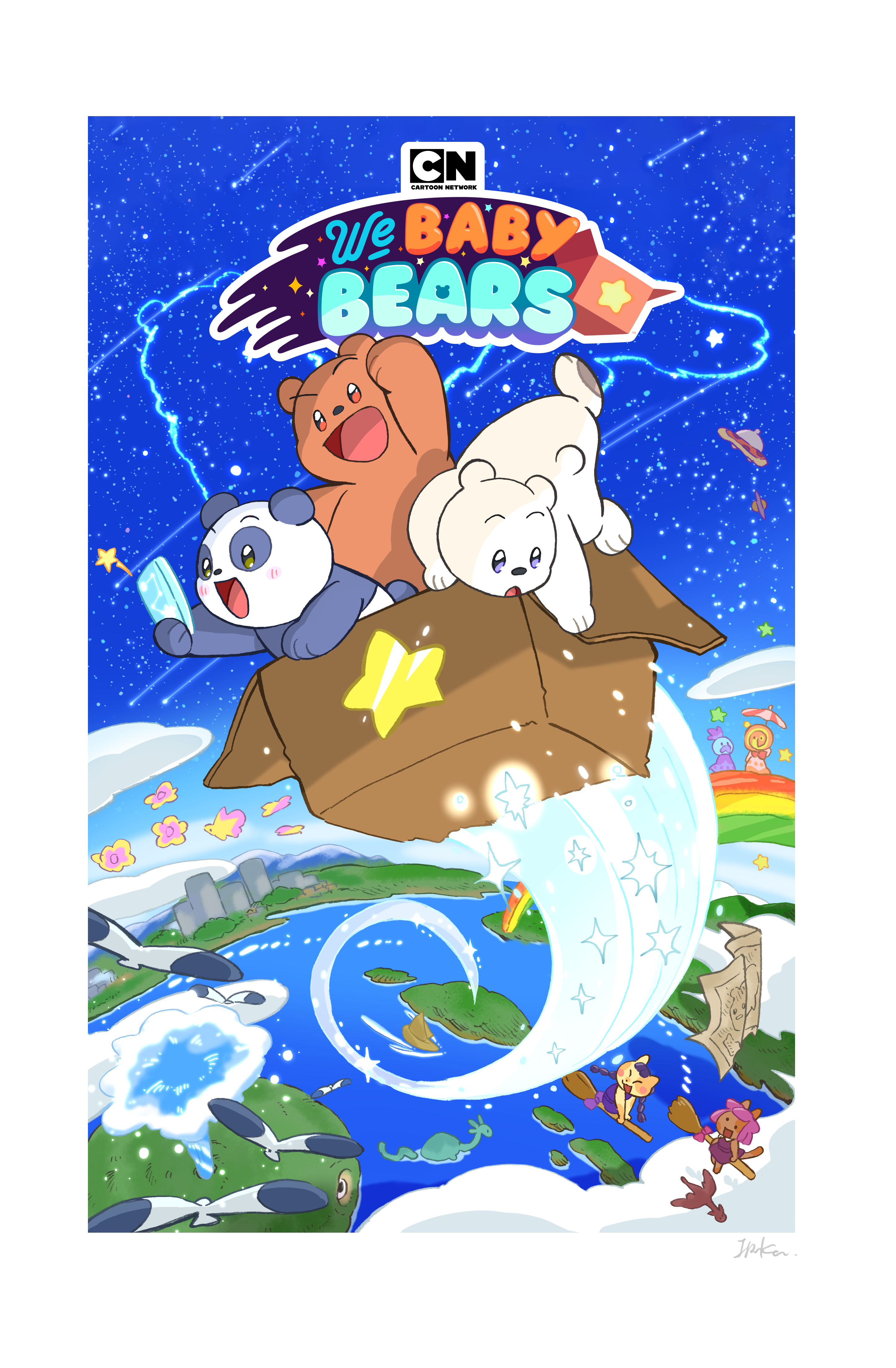 The Bare Bears are now Baby Bears in We Bare Bears spinoff We Baby Bears