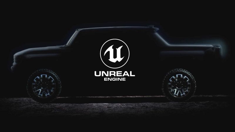 GMC Hummer EV infotainment built with Unreal Engine used by 'Fortnite' and 'Rocket League'