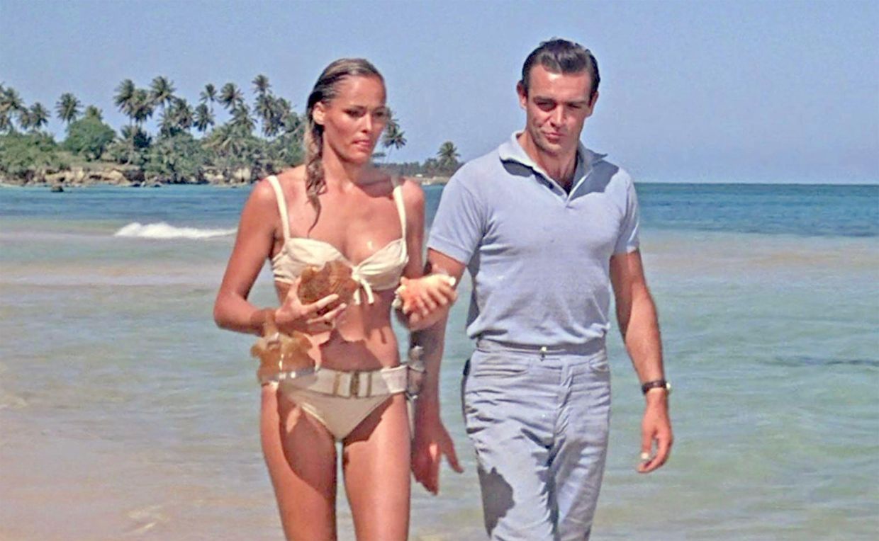 Iconic bikini worn in James Bond film 'Dr. No' could sell for RM2mil at auction