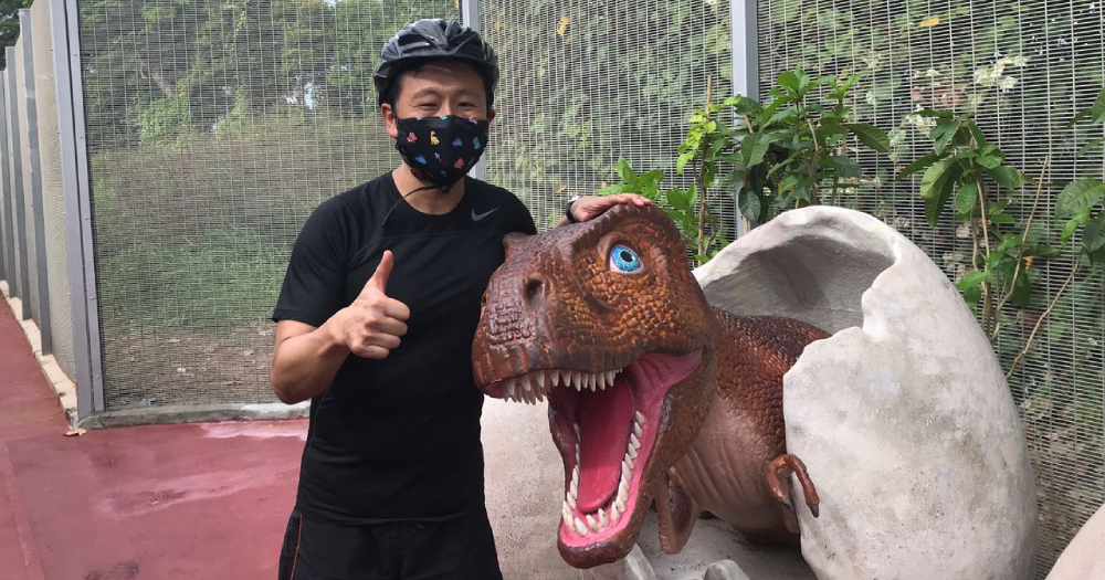 Meet 'lifelike' dinosaurs while jogging or cycling to Changi Airport from East Coast Park on new connector