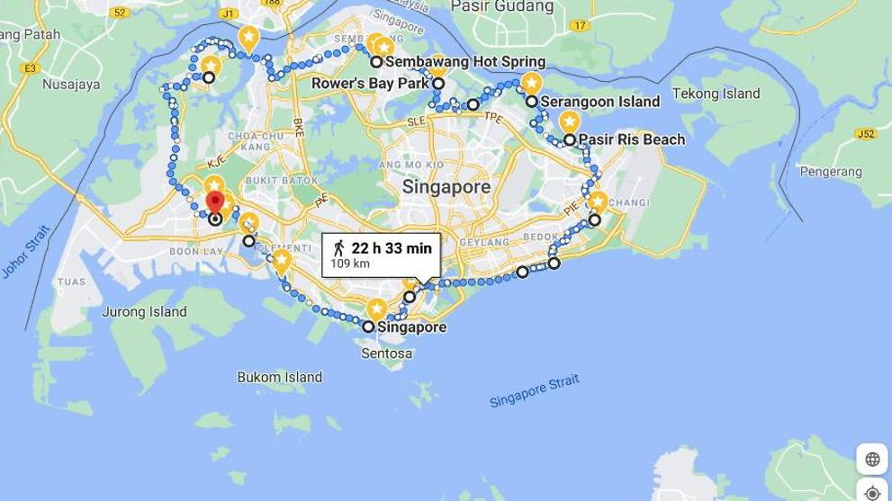 110km, five days, two reporters: CNA sets out to explore Singapore on foot