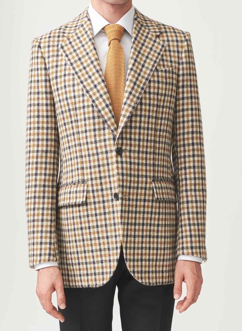 The Classic Gun-Club Check Has a Whole New Vibe This Fall