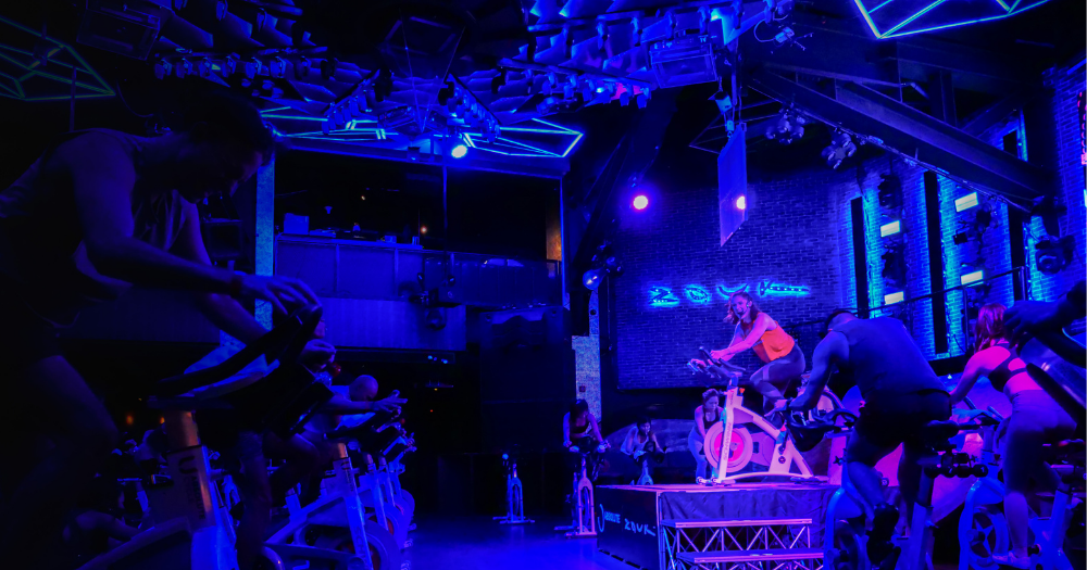 Zouk S'pore transforms dance floor into spin studio by day & cinema club by night