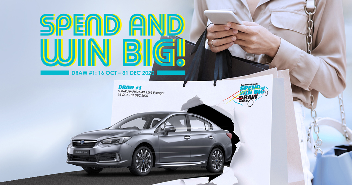[PROMO CODE+GIVEAWAY] CapitaLand launches its largest giveaway with over S$580,000 worth of prizes including 6 Brand New Cars!