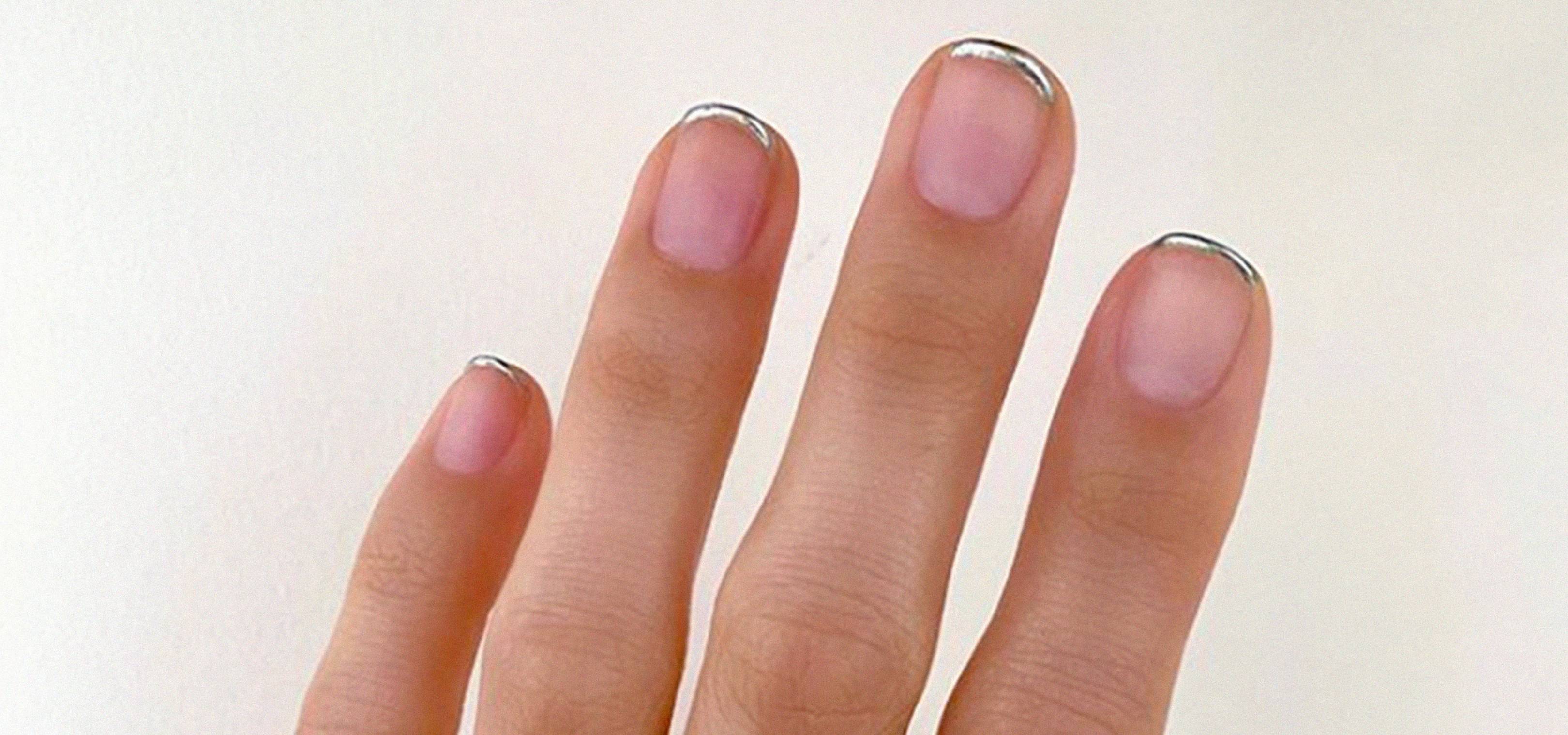 The 'barely there' nail art trend is perfect for anyone who sucks at at-home manis