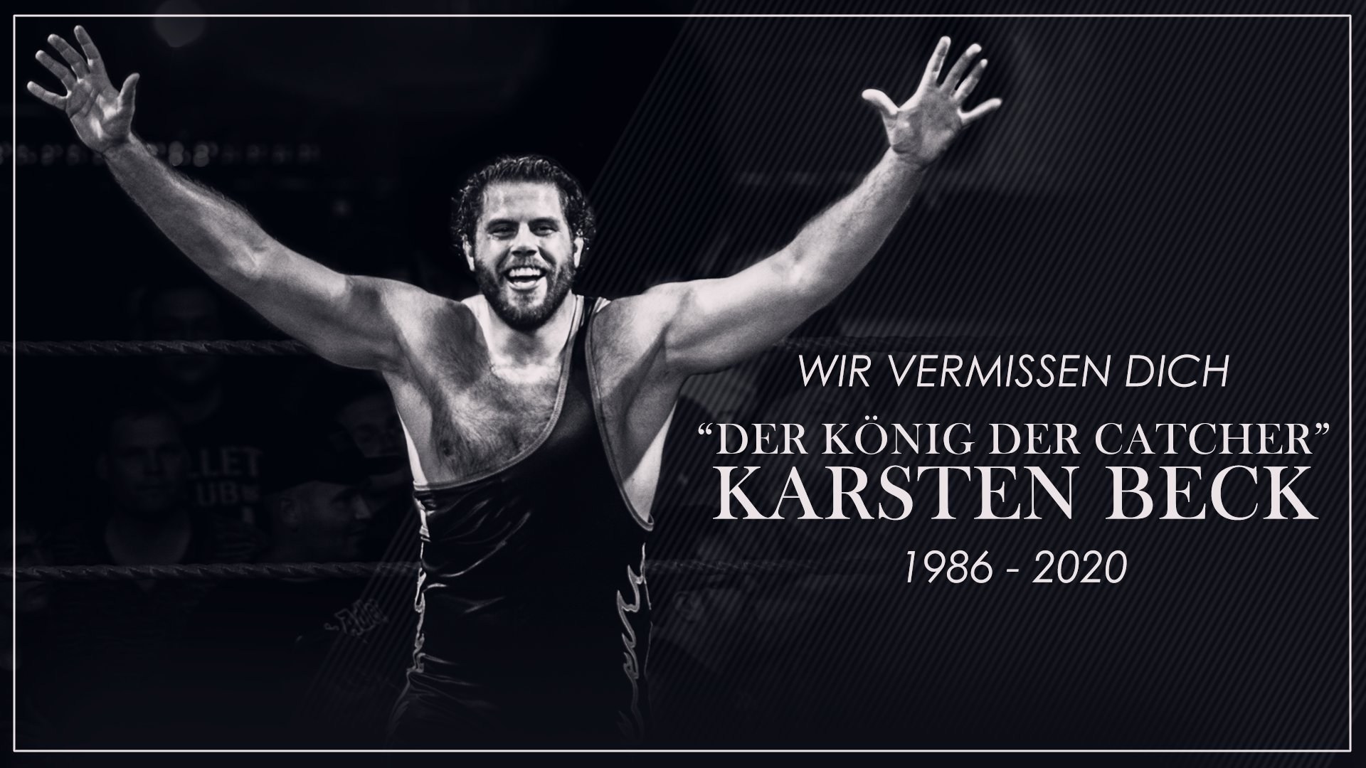 German wrestler Karsten Beck dead aged 33: Legend loses long battle with brain cancer