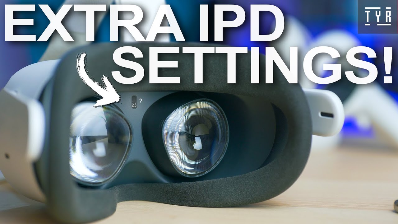 The Oculus Quest 2 Extra IPD Settings! Solve Glare and Chromatic Aberration!