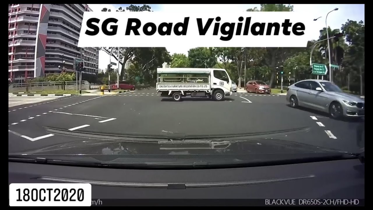 lorry from Enlighten furniture decoration co pte ltd fail to conform to red light signal.
