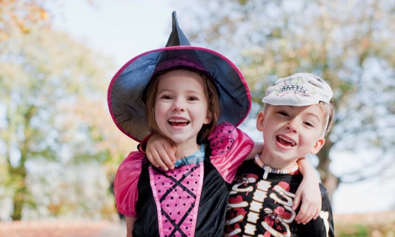 Masked monsters and socially distanced spooks: celebrating Halloween at home