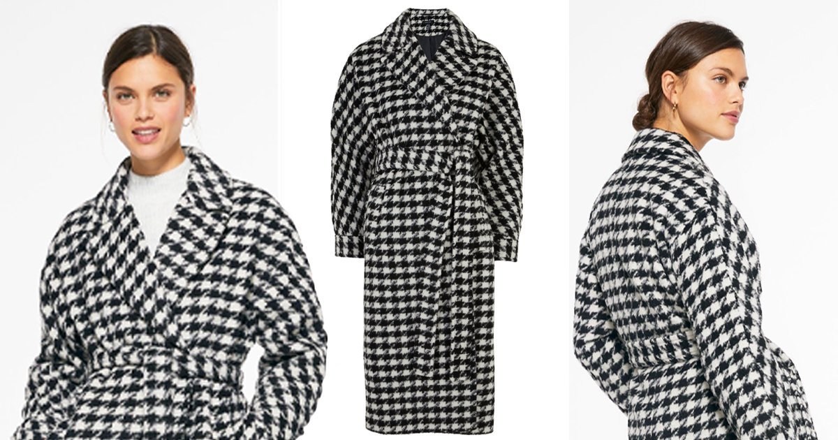 Influencers love this dogtooth coat from New Look – and it’s just £60
