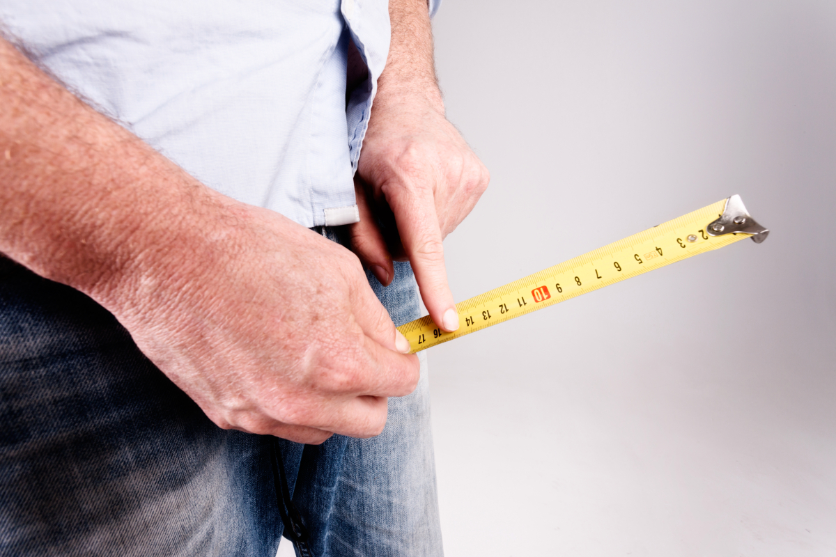 What is the average penis size in the UK?