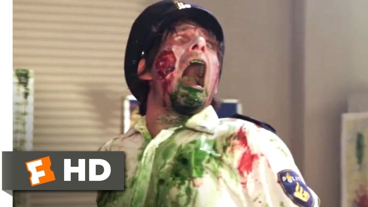 Kill Zombie! (2013) - Undead Cop Attack Scene (2/10) | Movieclips