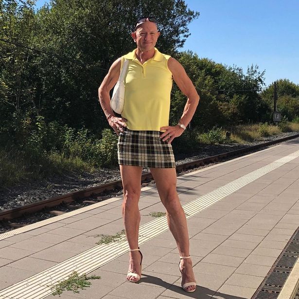 Married dad proudly wears skirts and high heels to prove clothes have no gender