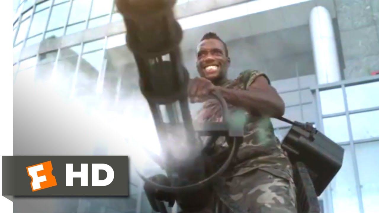 Kill Zombie! (2013) - Minigun Assault Scene (7/10) | Movieclips