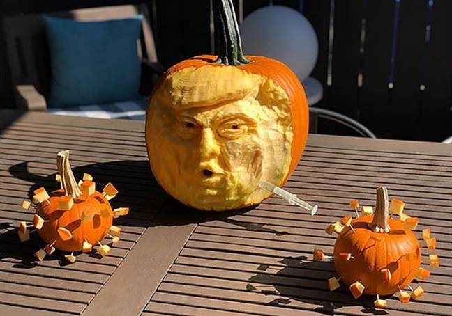 People Are Carving Pumpkins Into 'Trumpkins' That Look Like Donald Trump