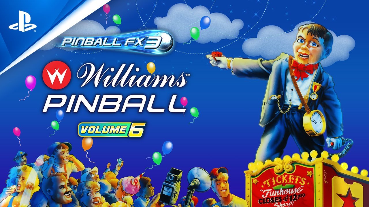 Pinball FX3 - Williams Pinball Volume 6 Launch Trailer | PS4