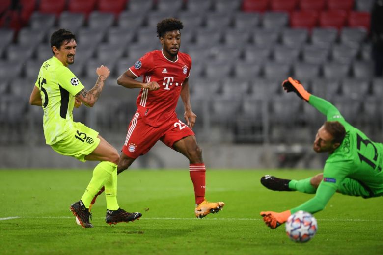 Football: Coman strikes again as Bayern open title defence by routing Atletico