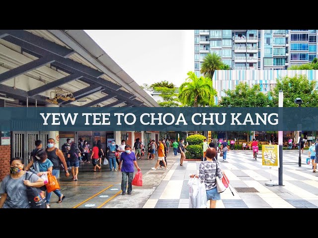 Yew Tee Singapore to Choa Chu Kang Singapore Cycling Tour (2020)