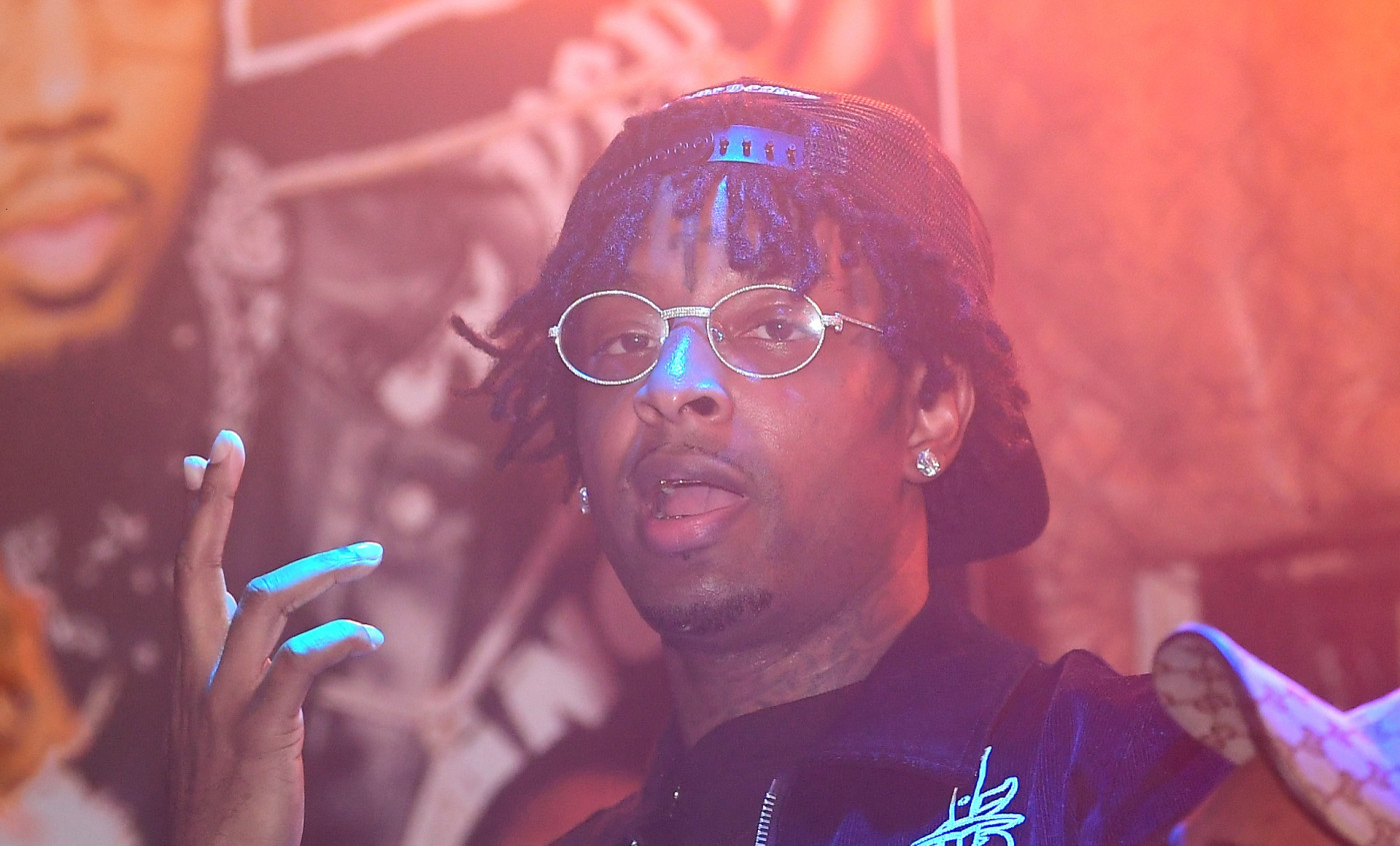 21 Savage Threw a '70s-Themed Birthday Party and Lil Baby, Young Thug, Meek Mill, and More Pulled Up
