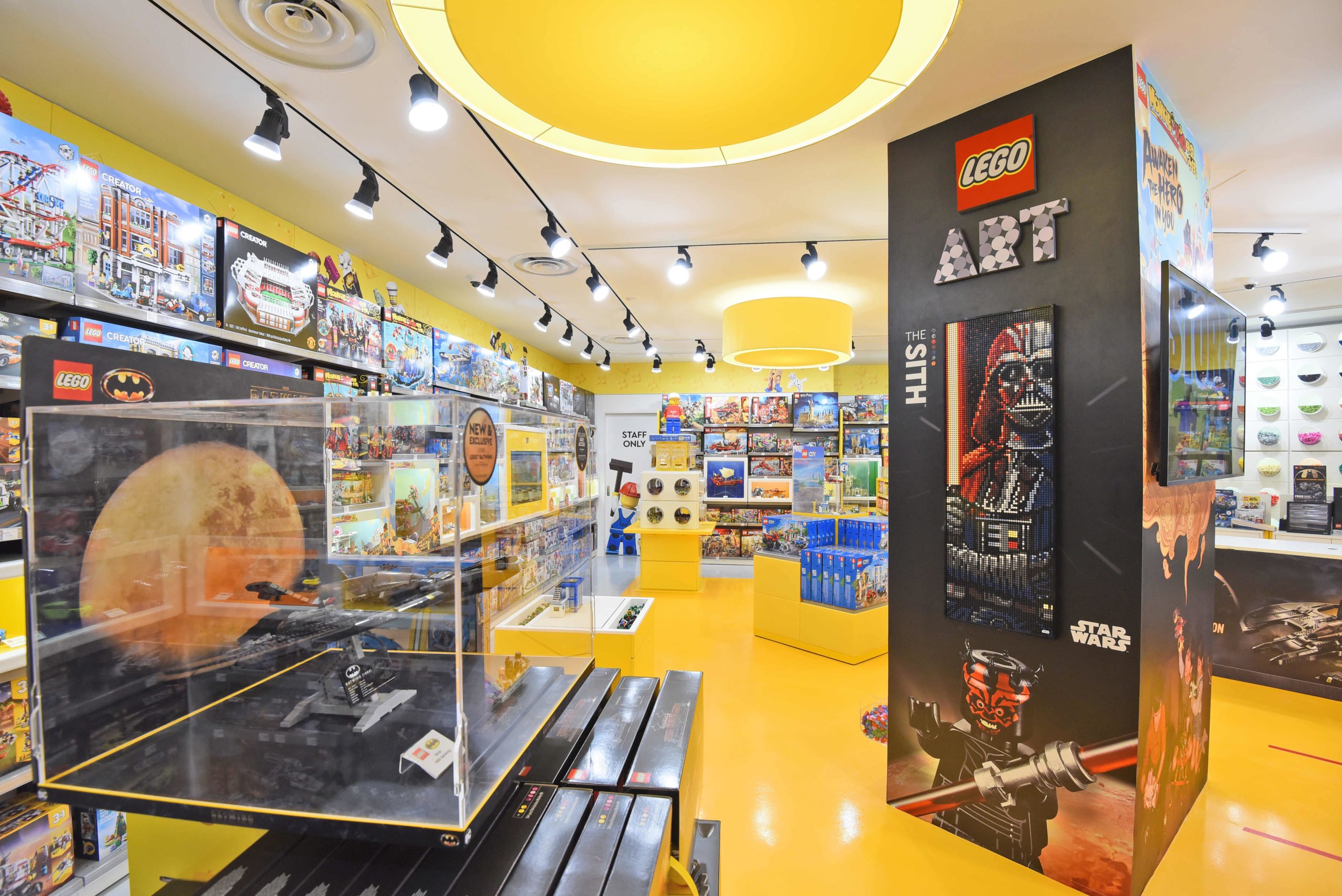 Tampines lego store has exclusive merch & star wars wall art for those still young at heart