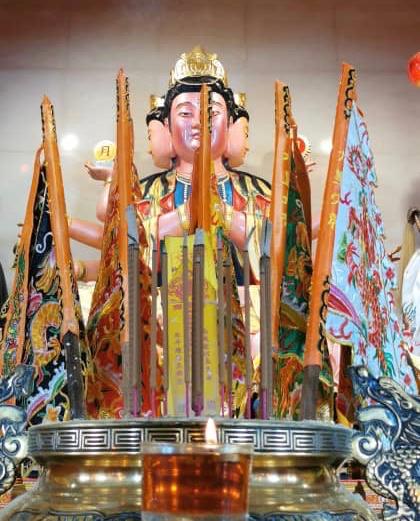 美里海龙寺25日 庆九皇大帝千秋宝诞