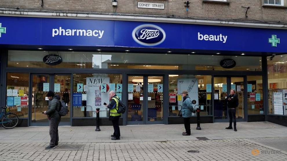 UK pharmacy chain Boots offers US$150 