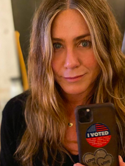 Jennifer Aniston asks fans not to vote for Kanye West
