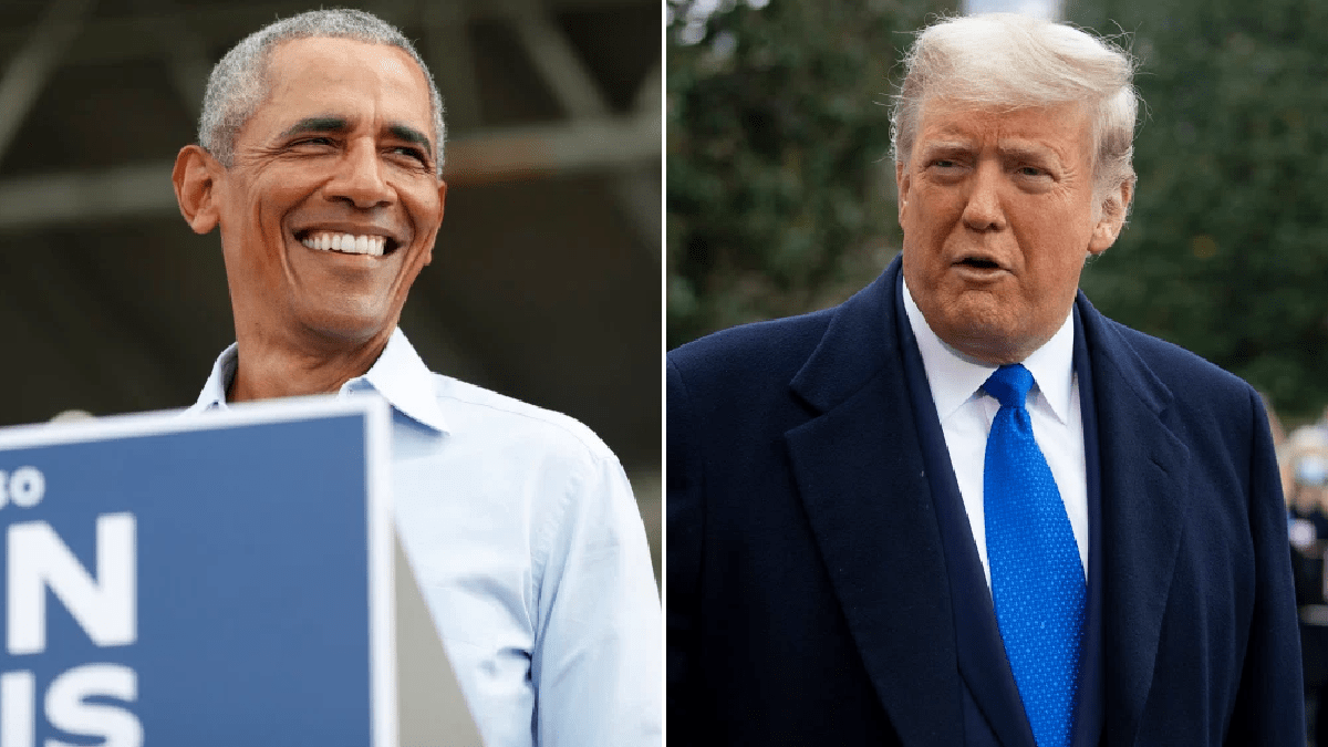 Donald Trump is jealous of coronavirus for getting more attention than him, Obama claims