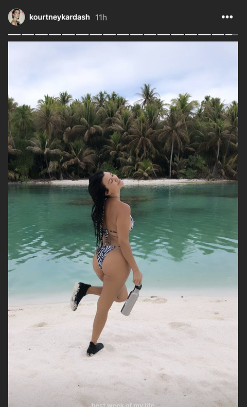 Kim Kardashian Broke CA’s Non-Essential Travel Ban for 40th Birthday Vacation in Tahiti
