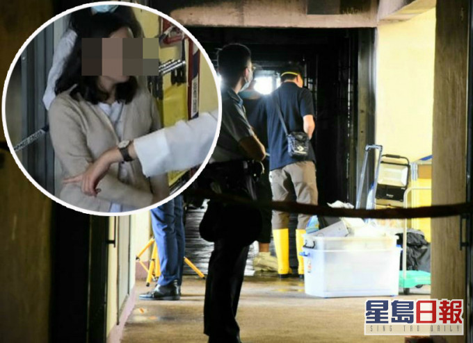 【荔景邨纵火案】焚宅妇回现场自首 小街坊忆述好大烟但唔惊