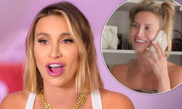 Ferne McCann can't contain her excitement as her secret suitor invites her to CANNES on private jet