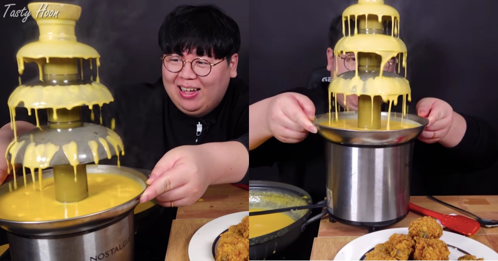 Korean YouTuber finds redemption after helpless reaction to cheese fondue, gets it right this time