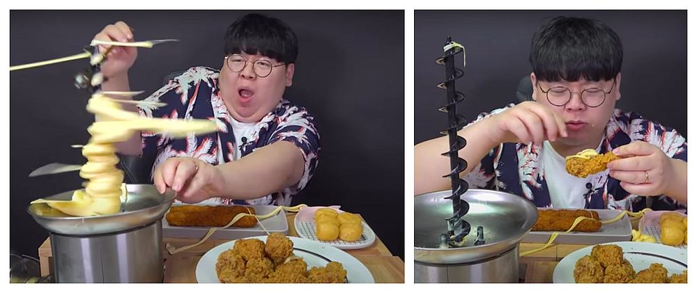 Korean mukbang YouTuber Tasty Hoon a social media star, after being ‘attacked’ by cheese fondue (VIDEO)