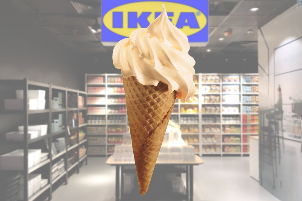 IKEA美食站期间限定伯爵茶新地筒回归 同步加推炸鱼薯条