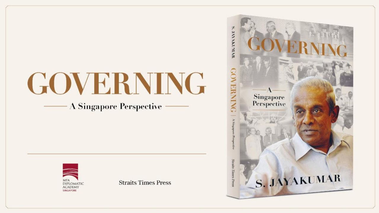 Book launch discussion: Former Senior Minister S Jayakumar | Governing: A Singapore Perspective