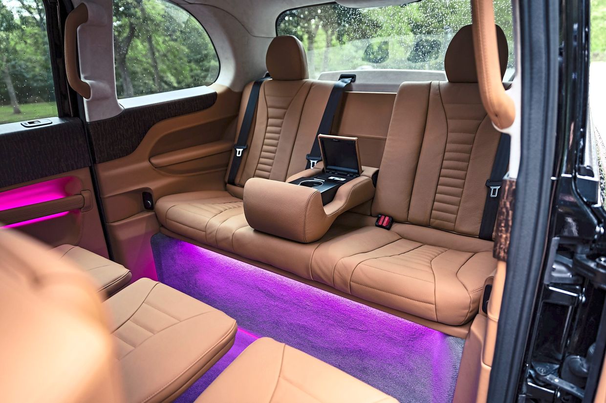 London's most high-tech taxi has its own PS4 and fridge for you to cab in style