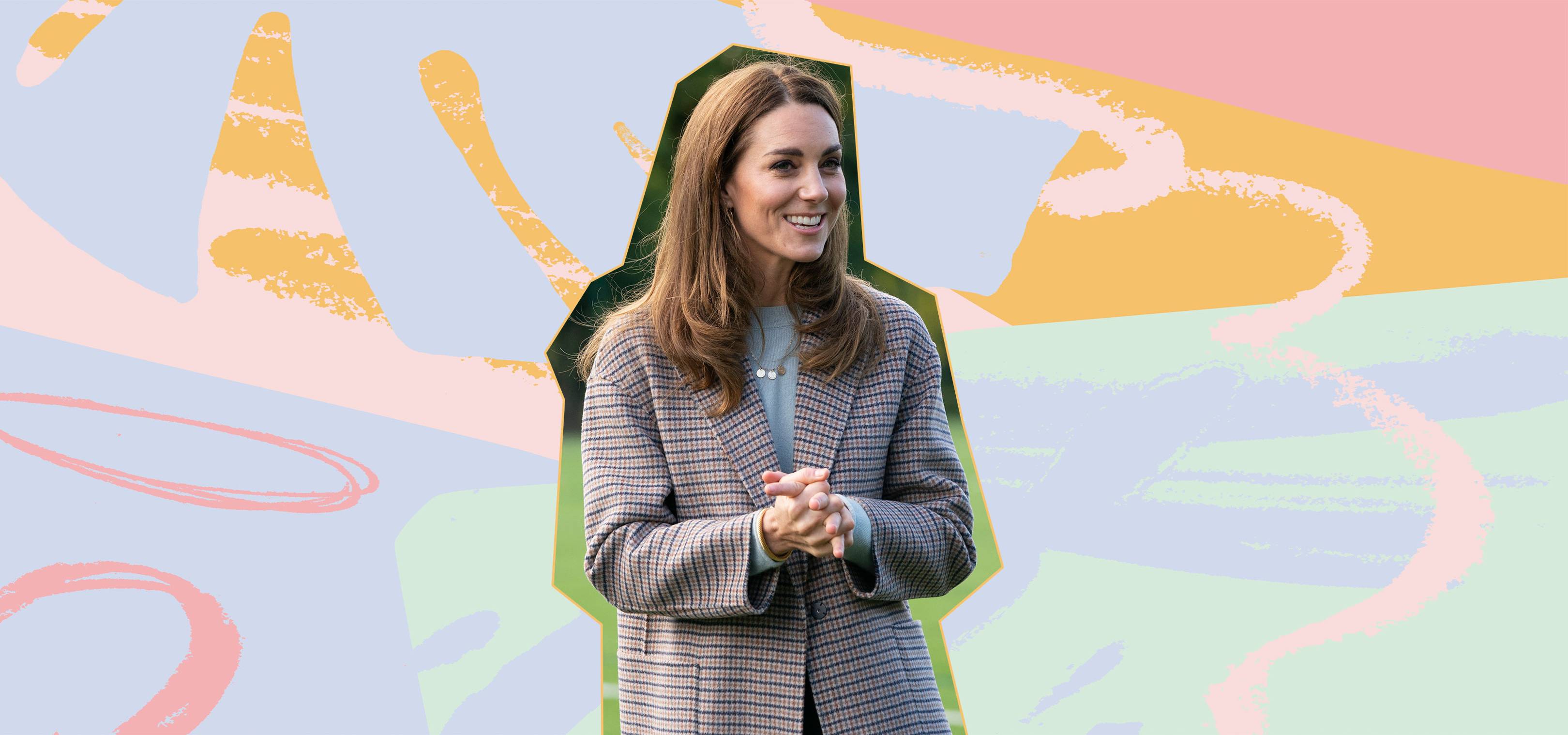 Here's where to get your hands on Kate Middleton's favourite high street checked coat (while it's still in stock!)