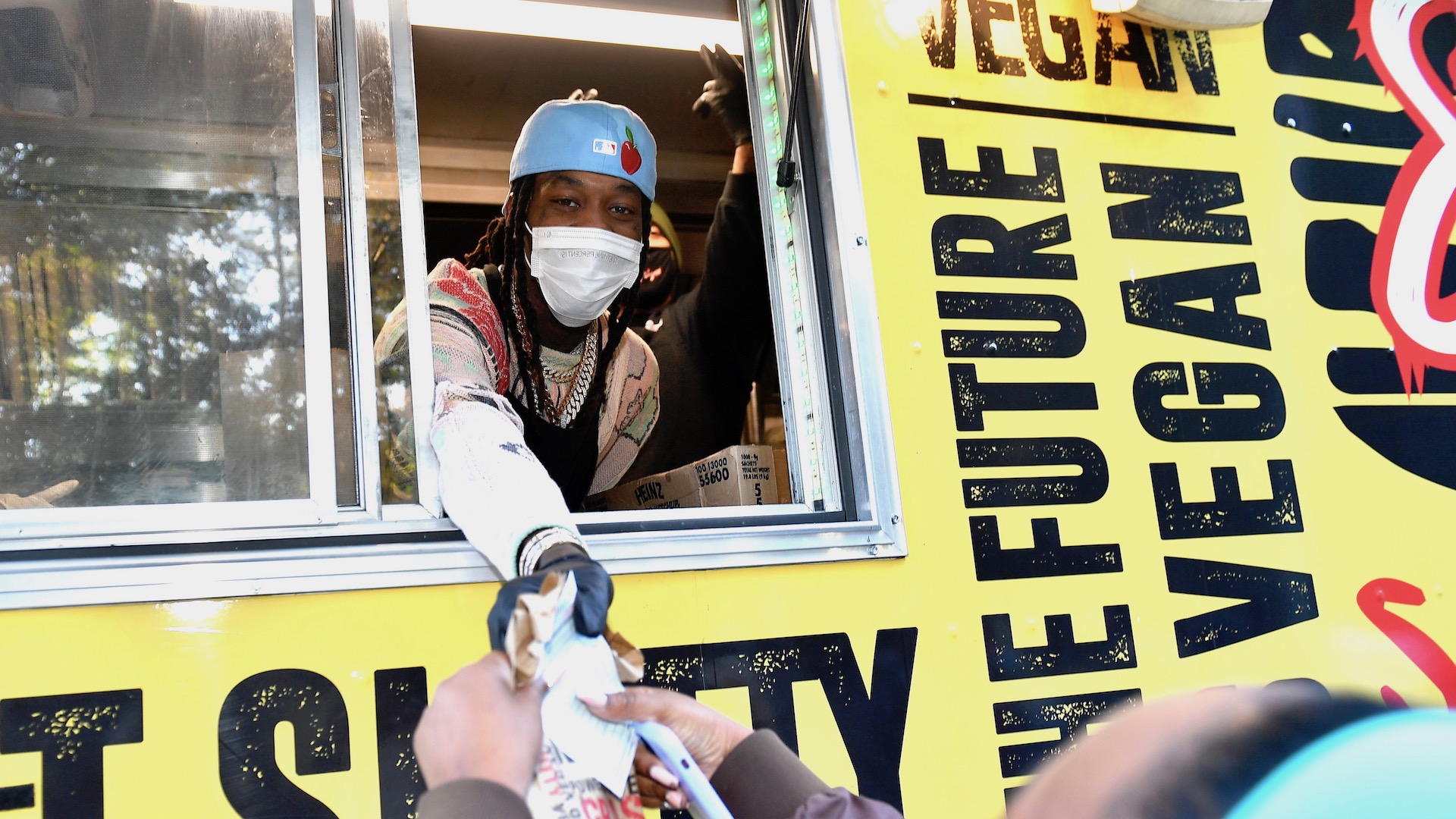 Offset Delivers Free Food to Georgia Voters Waiting in Line