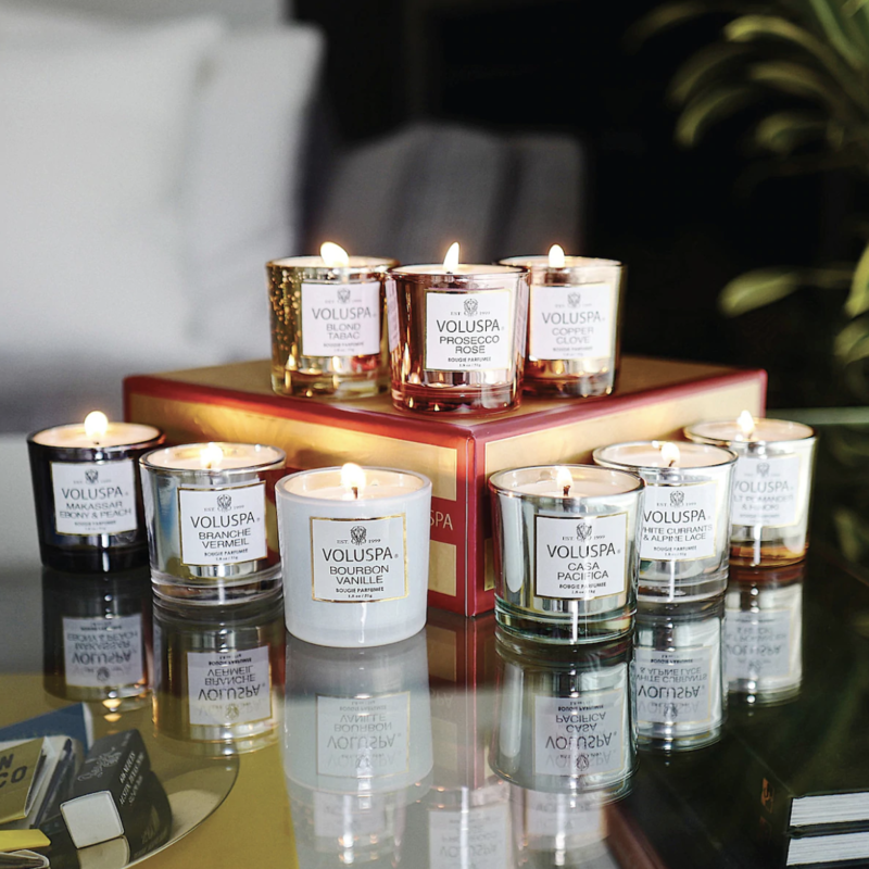 Now Is Your Chance To Get A Whopping Nine Voluspa Candles For Under $50