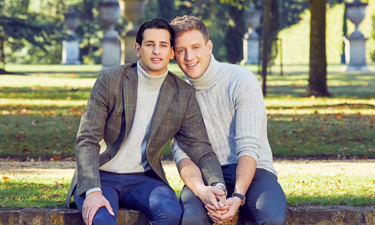 Ollie Locke secretly marries fiancé Gareth Locke in magical ceremony