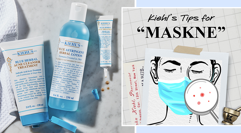 Kiehl’s' top tips for maskne