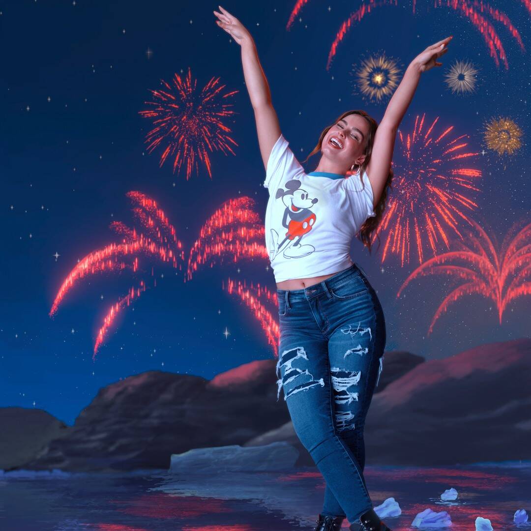 Addison Rae Stars in the Campaign for Disney's New Limited Edition American Eagle Collab