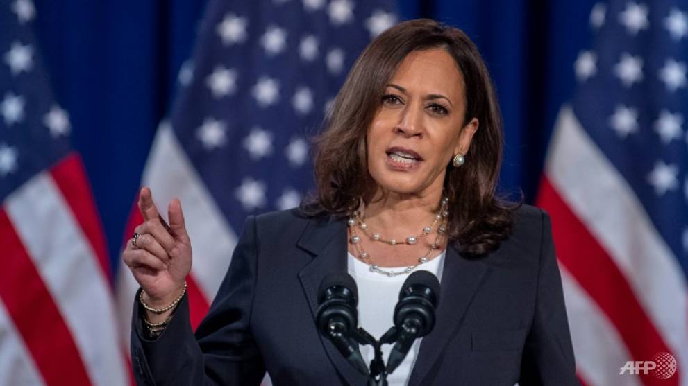 Kamala Harris becomes first black woman elected as US vice president