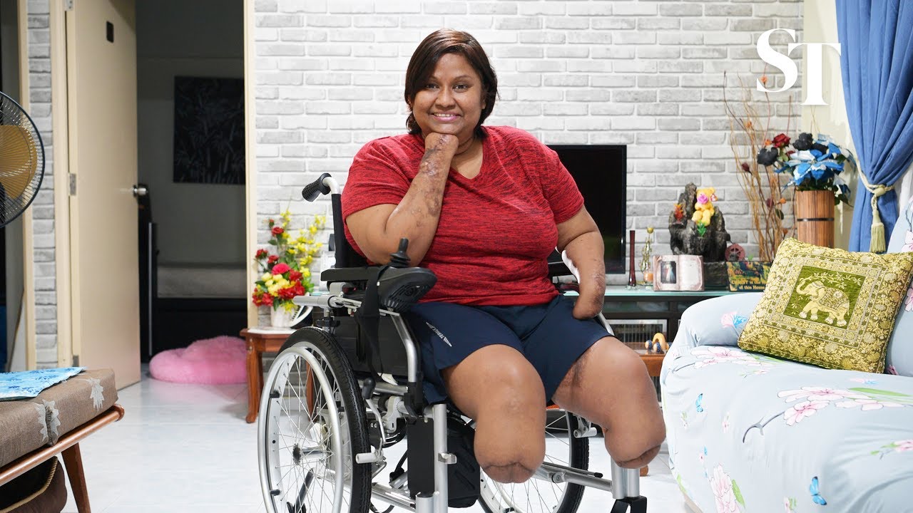 Carole Ann has lost all four limbs but not her spirit and her zest for life | Wong Kim Hoh Meets