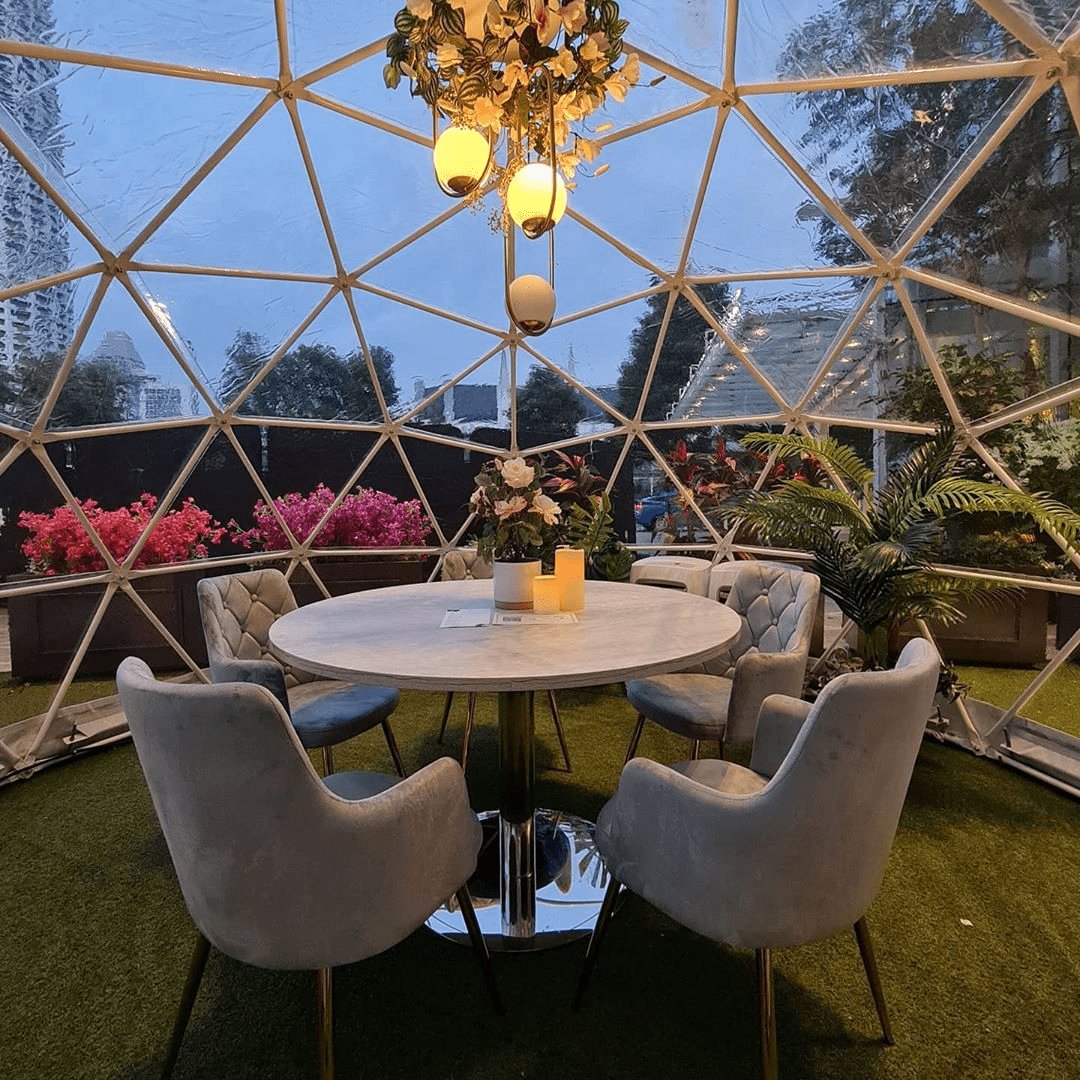 You Can Now Dine In Dreamy Bubble Domes At Capitol Singapore, With Free Board Games & Musical Instruments