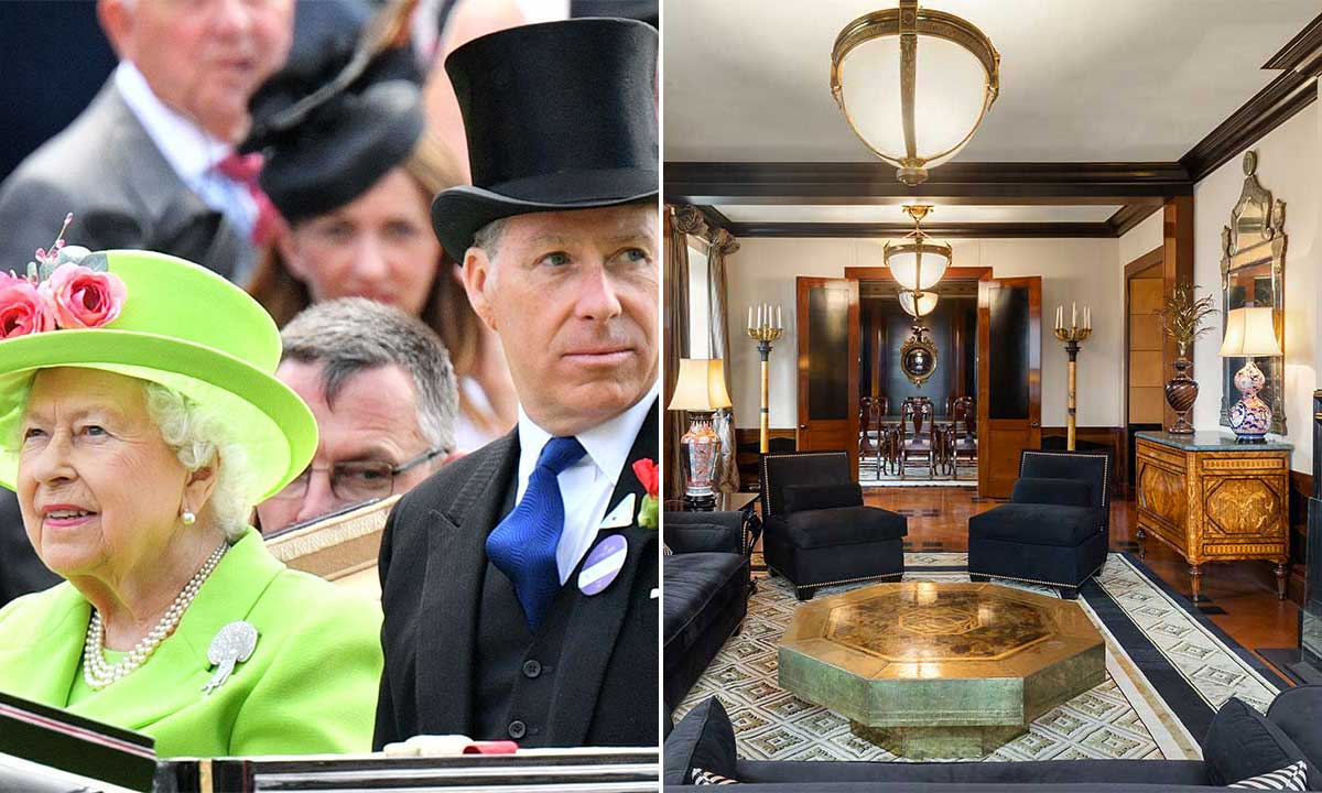 The Queen's nephew's £11.9million home looks straight out of a Bond film