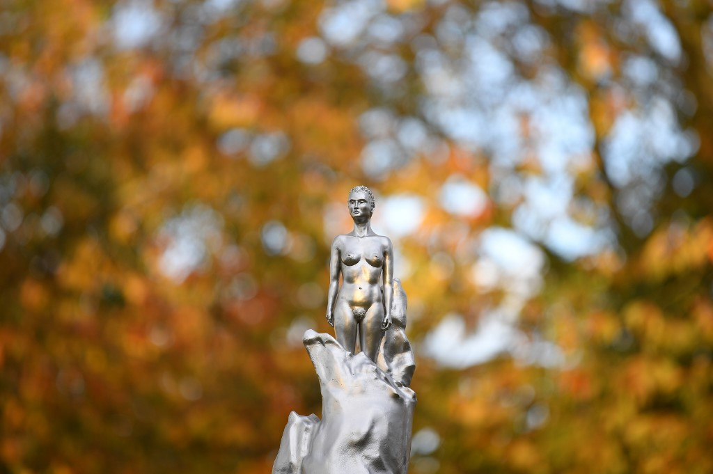 British artist Hambling sparks furor with nude monument to feminist icon