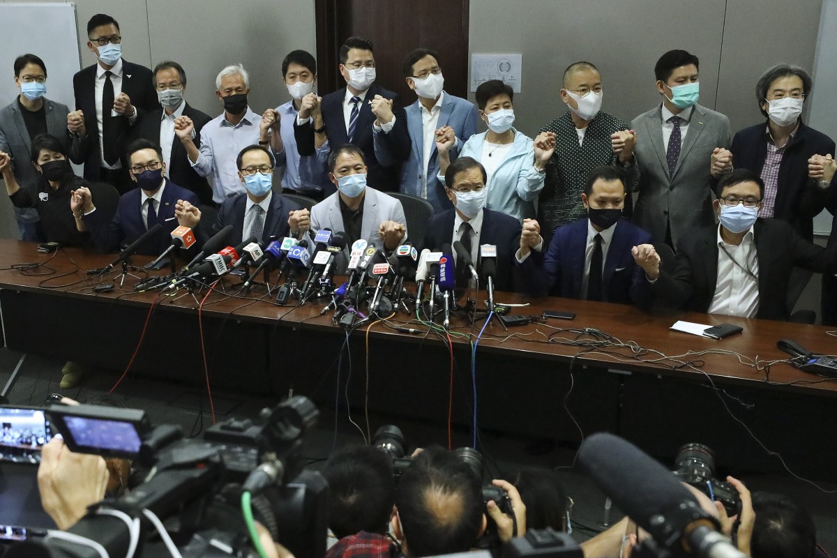 US condemns unseating of pro-democracy legislators in Hong Kong